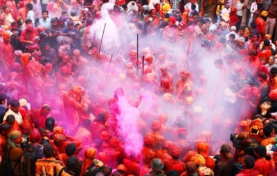 Blissful Holi Celebrations in Krishna’s Holy Land